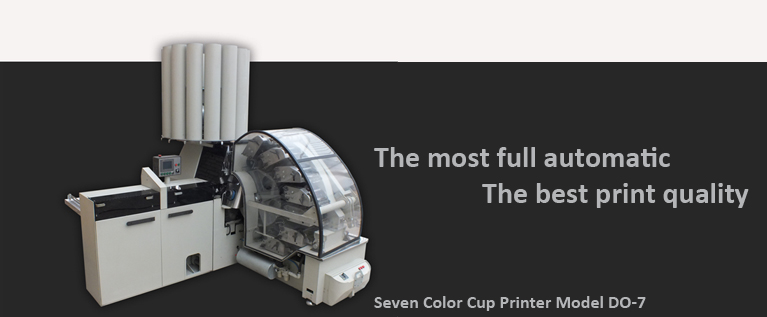 seven color cup printing machine model DO-7